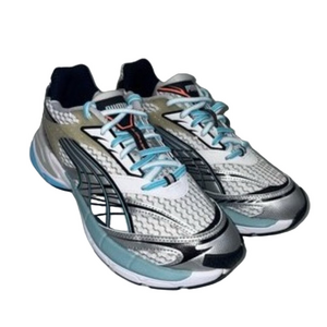 Puma Men’s Velophasis Phased Sneakers – White Porcelain – Size 7.5